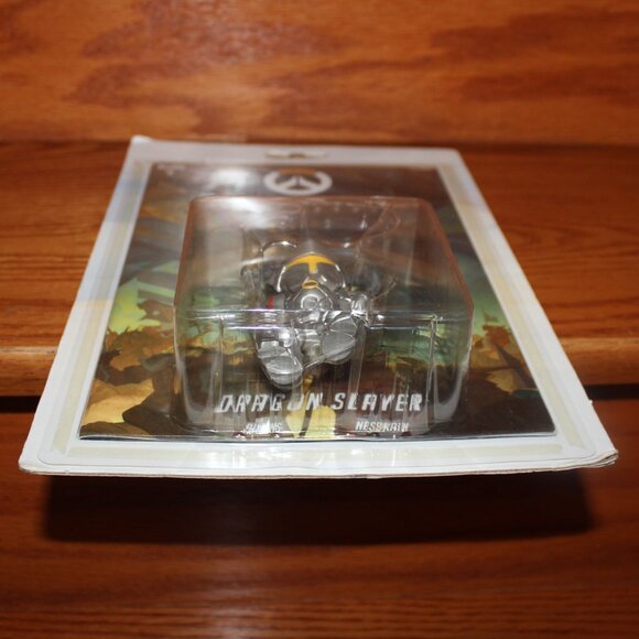 3/$55❤️Overwatch Collectible Reinhardt Comic Book #2 Backpack Hanger Keychain - Picture 3 of 7